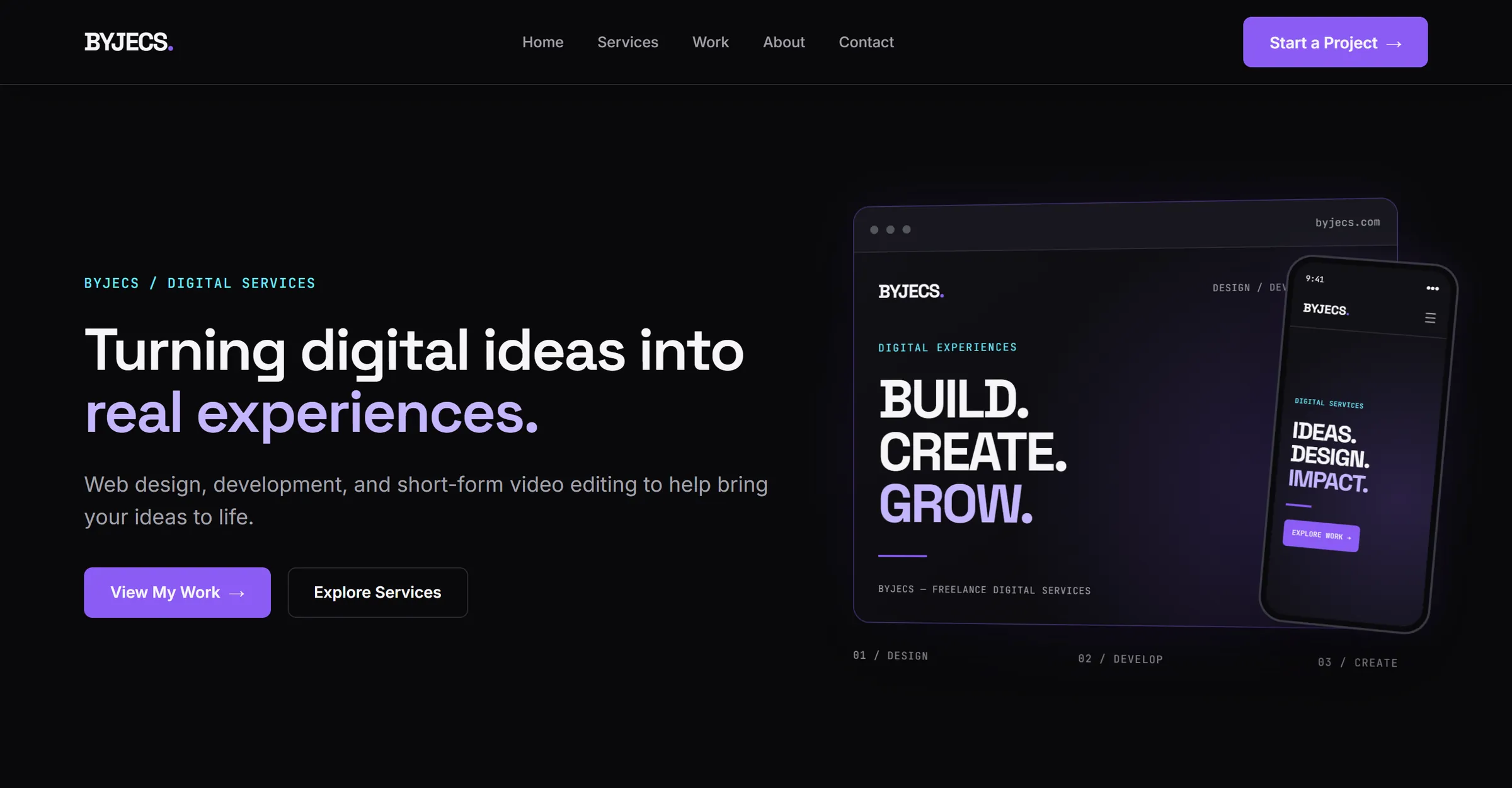 Final BYJECS Home page design